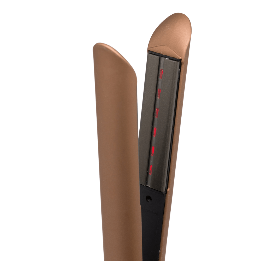 infrared hair straightener detail